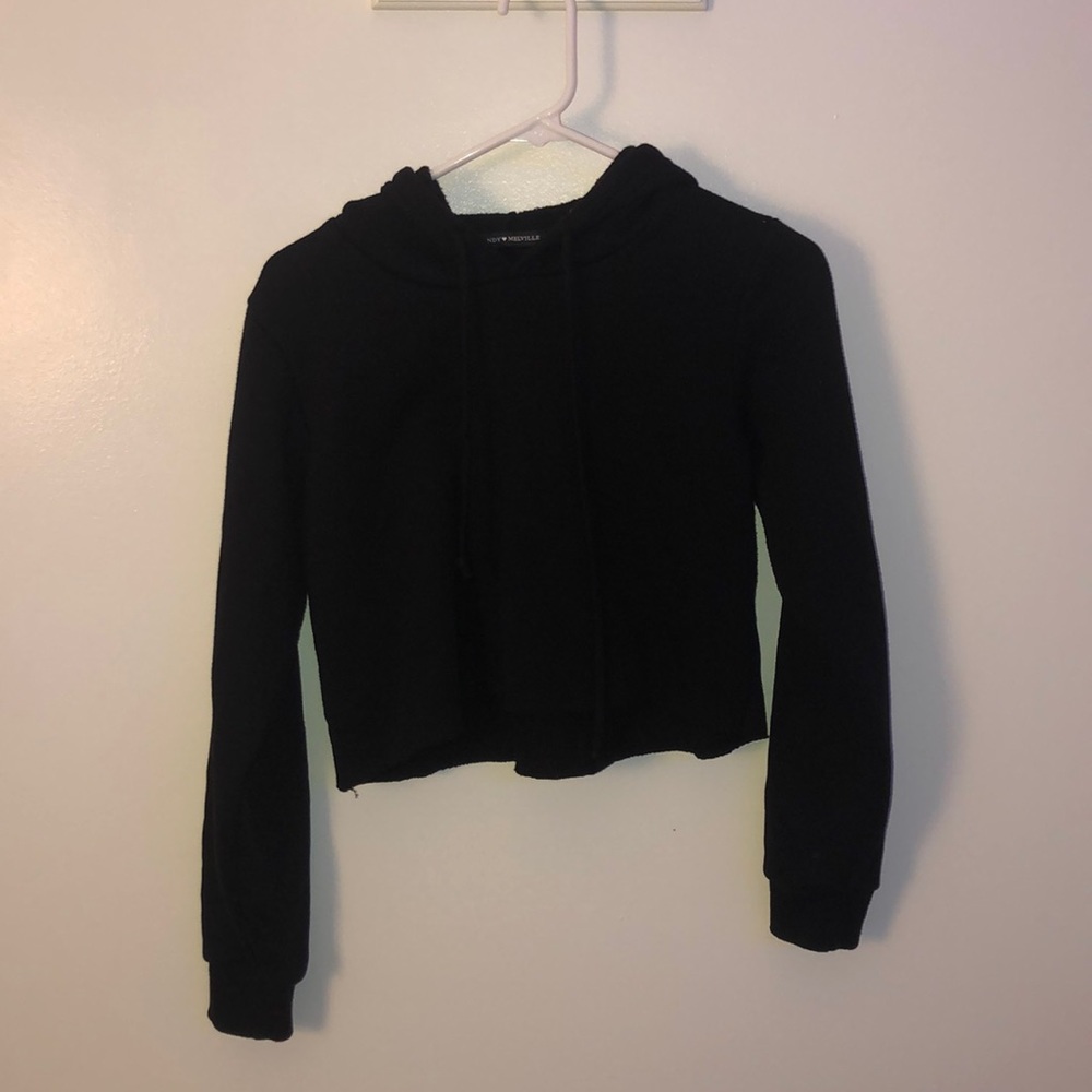 Brandy Melville Cropped Hoodie